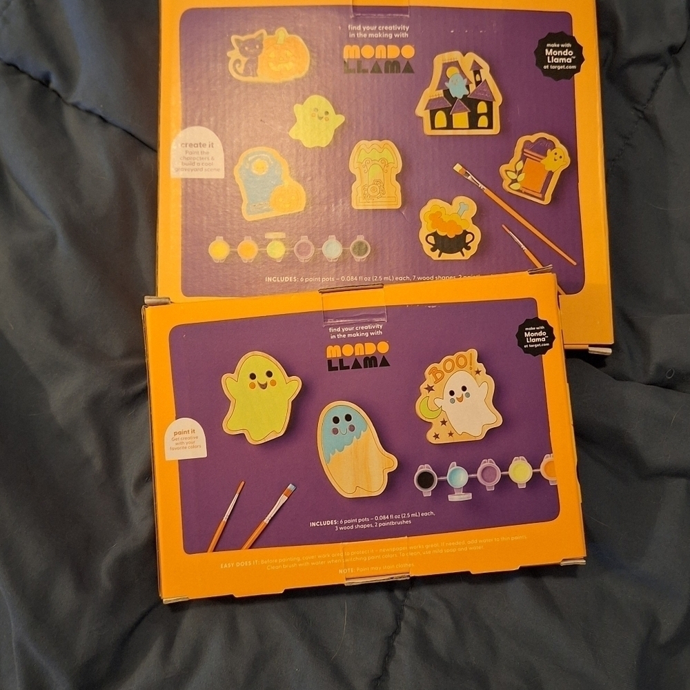 Mondo Llama Halloween Wooden Decorations